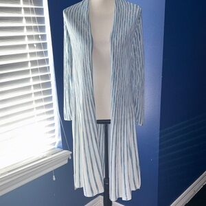 NWT Travelers SpaceDye Cardigan Sweater Jacket – Wave Blue – Size 2